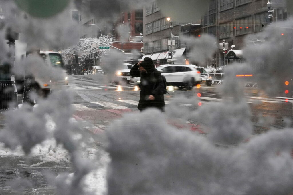 Snow Storm in New York