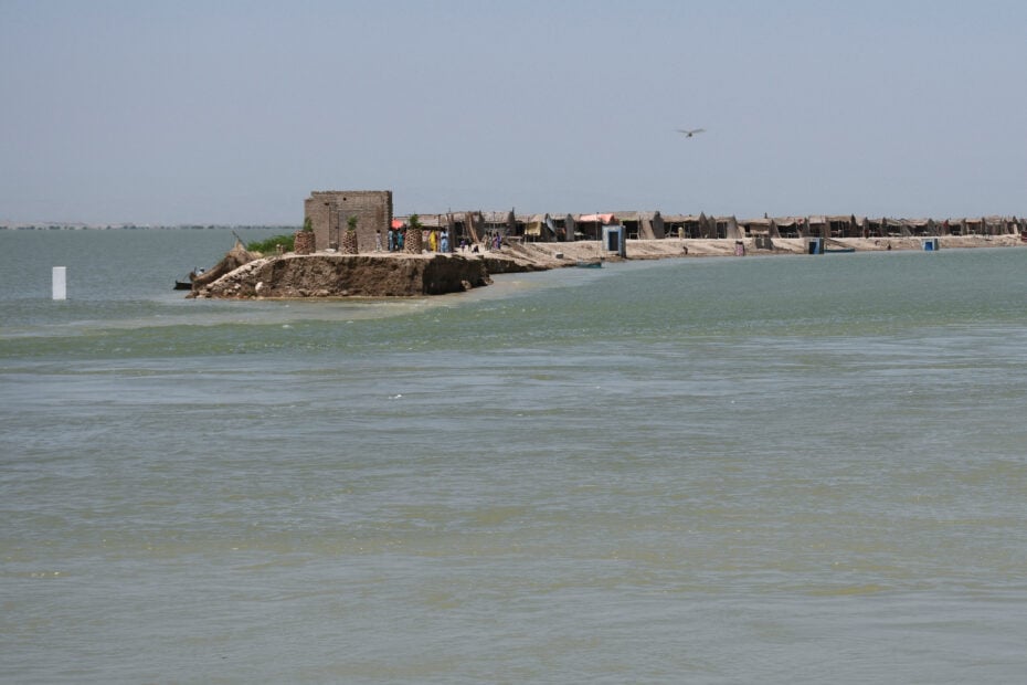 Monsoon season in Bhan Syedabad