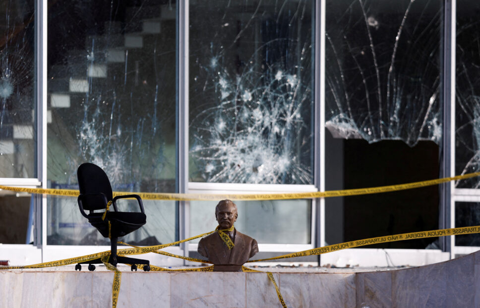 Aftermath of Brazil's anti-democratic riots in Brasilia