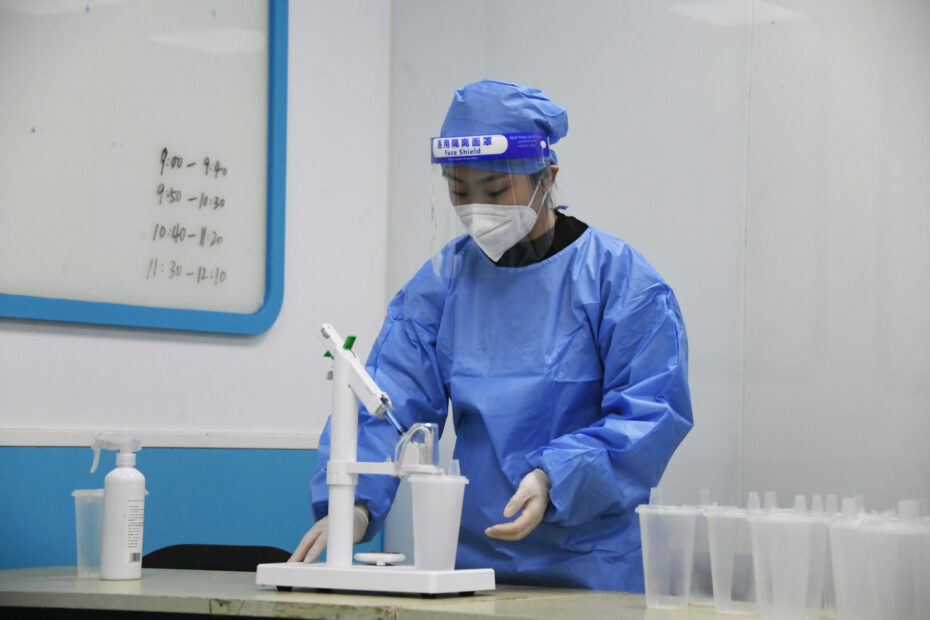 CHINA-BEIJING-INHALABLE COVID-19 VACCINE (CN)