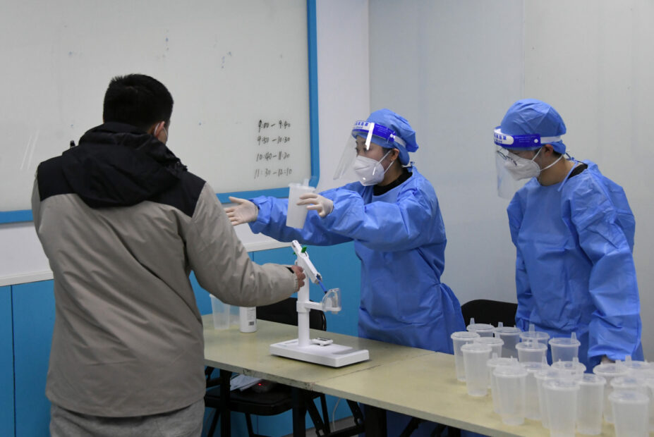 CHINA-BEIJING-INHALABLE COVID-19 VACCINE (CN)