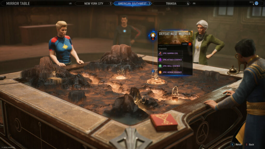 Copy of Marvel's Midnight Suns - Screenshots - At the War Table
