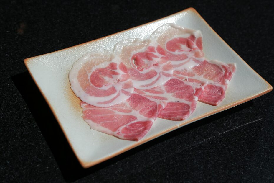6 สันคอ-หมูสามชั้นสเปน