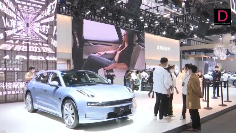 งานแสดงรถยนต์พลังงานใหม่ ที่มณฑลไหหลำ