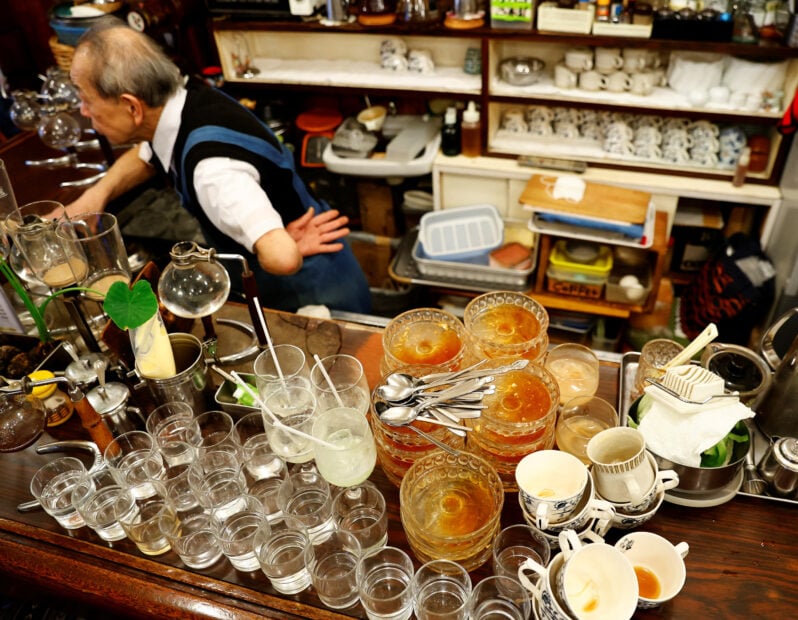 TikTok famous Tokyo coffee shop draws returning tourists hungry for pudding