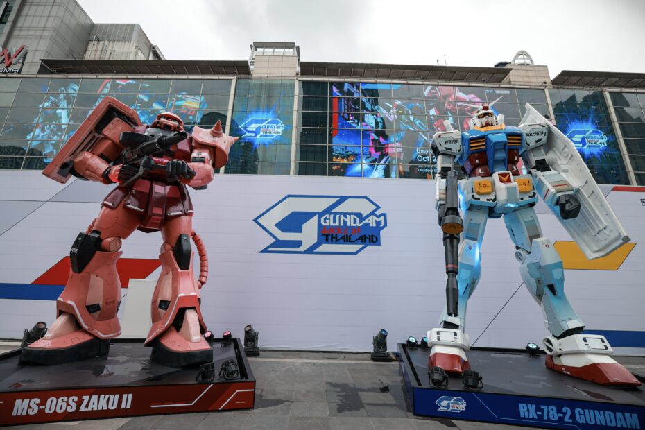 1.บรรยากาศงานแถลงข่าว “GUNDAM docks at THAILAND”