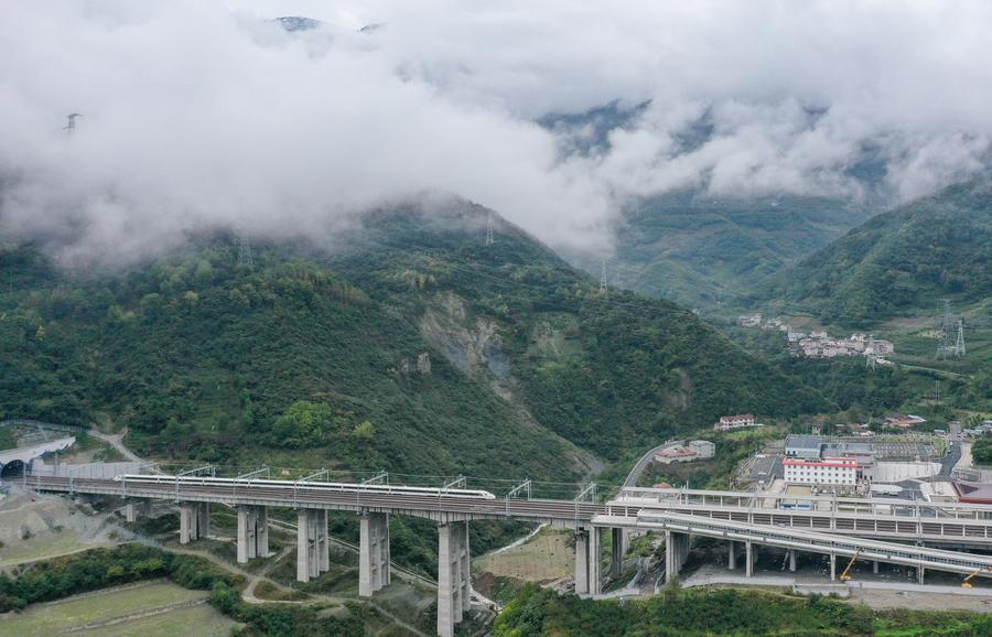 CHINA-SICHUAN-QINGHAI RAILWAY-SECTION-OPERATION (CN)