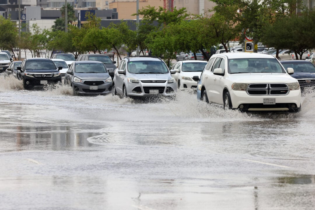 SAUDI-WEATHER-RAIN