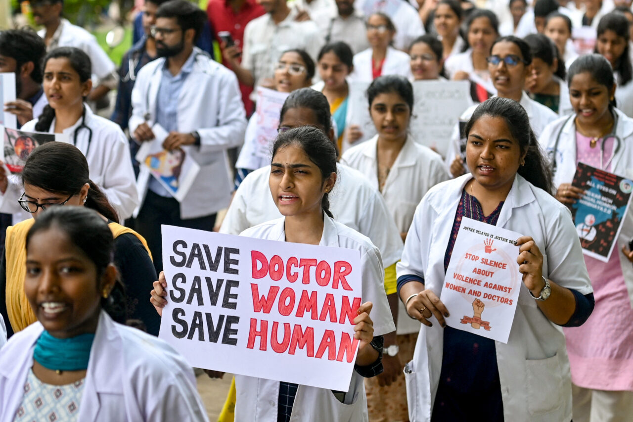 INDIA-DOCTORS-STRIKE