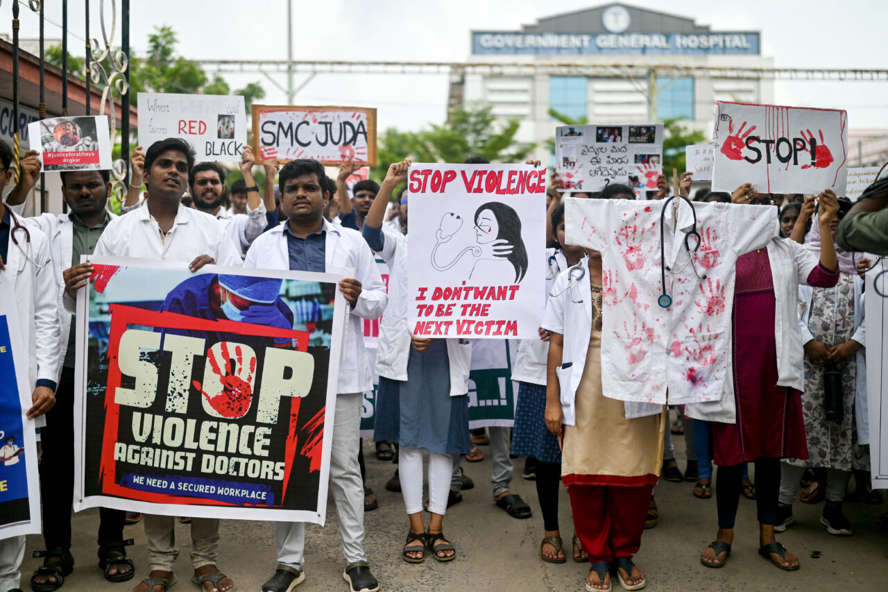 INDIA-DOCTORS-STRIKE