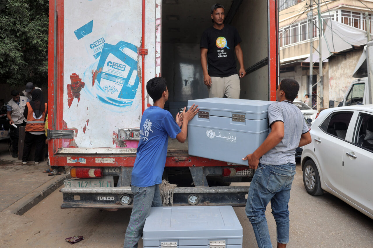 PALESTINIAN-ISRAEL-CONFLICT-HEALTH-VACCINE-POLIO