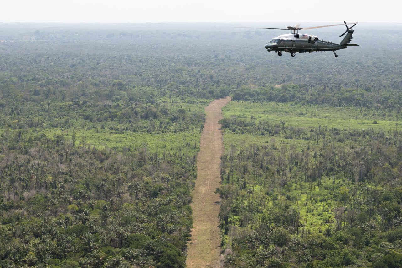 BRAZIL-US-POLITICS-DIPLOMACY-BIDEN-ARRIVAL-AMAZON-RAINFOREST