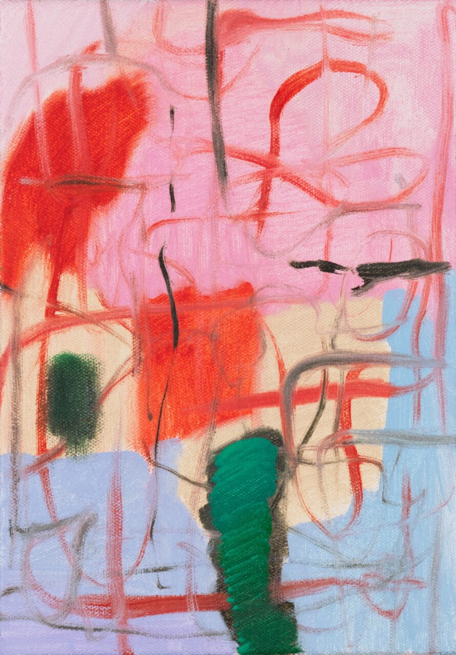Baik Art_Park Kyung Ryul, Untitled, 2023, Oil on canvas, 26x18.5cm_Courtesy of Park Kyung Ryul and Baik Art