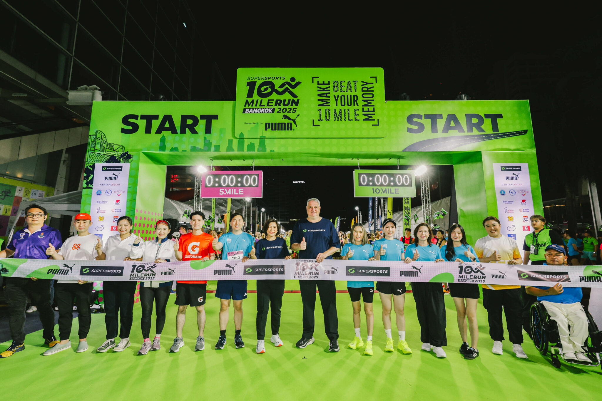 Over 7,000 Runners Flock to Supersports 10 Mile Run 2025 in Bangkok; National Athlete Pongsakorn Suksawat Wins 10-Mile Title — image 4