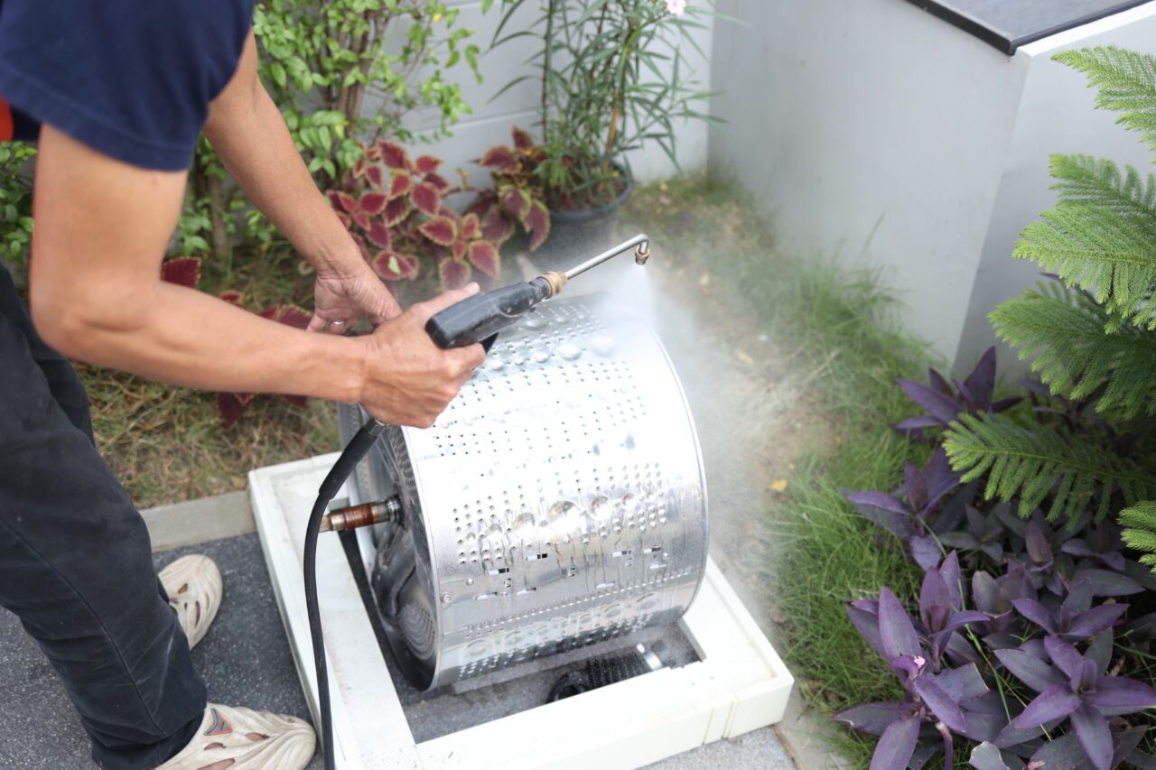  ล้างถังเครื่องซักผ้า