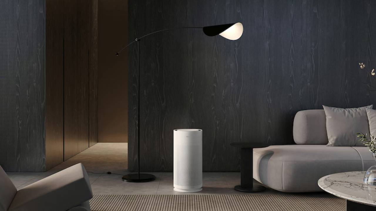 เครื่องฟอกอากาศ LG PuriCare 360 ดีไซน์กลมรอบทิศทาง