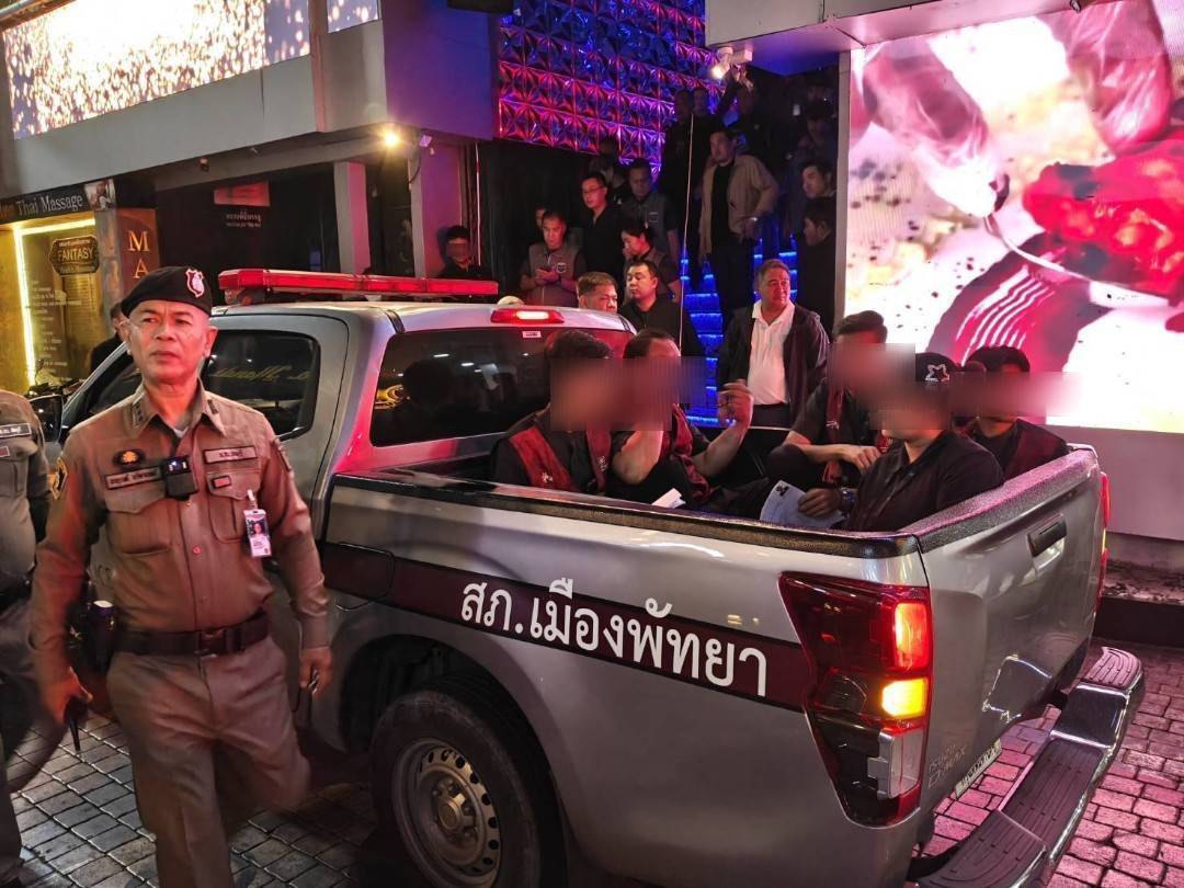 Thai Labor Officials Raid Chonburi Nightclubs, Arrest Illegal Foreign Workers